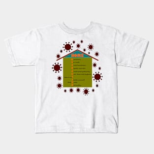 Home quarantine Kids T-Shirt